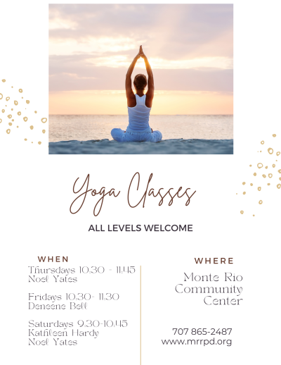 Yoga at the Monte Rio Community Center